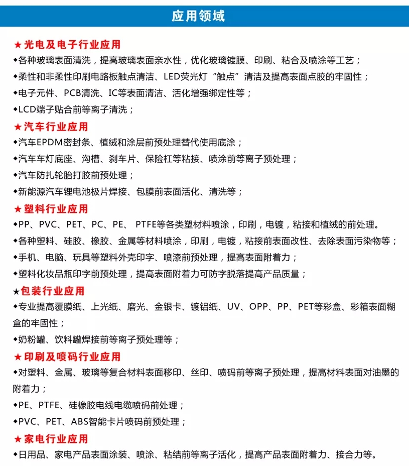 小型等離子清洗機應(yīng)用領(lǐng)域 小型等離子清洗機應(yīng)用領(lǐng)域